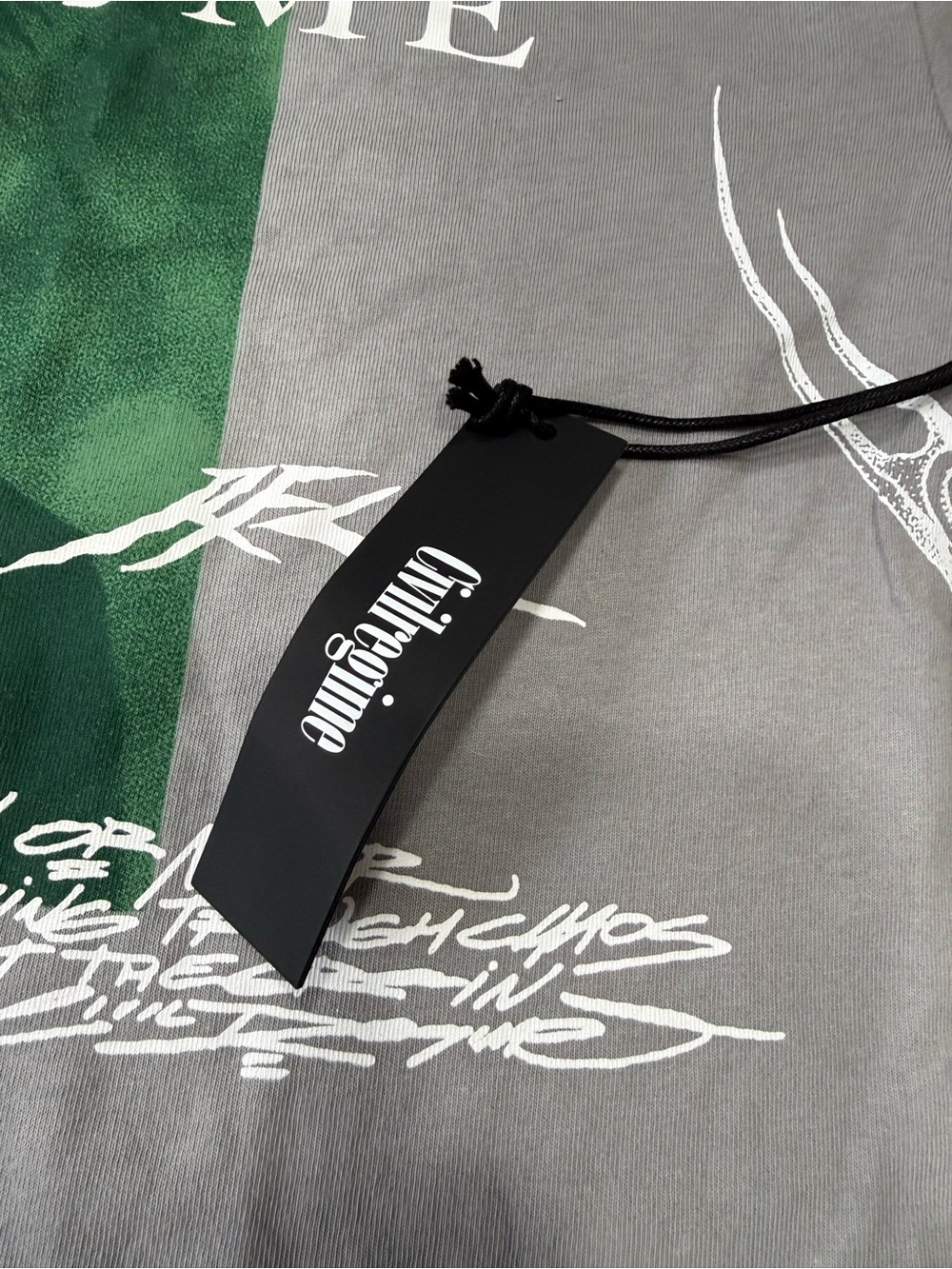 Civil Regime Graphic Twofer Long Sleeve Tee with Punk Rock Kitty 🐈⬛ - Picture 3 of 12